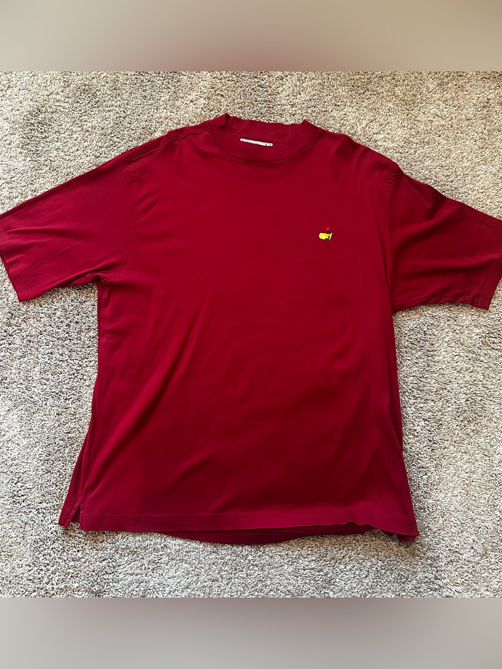 VTG Masters Tournament T-Shirt - Augusta National Golf Shop - Red - Men's XL